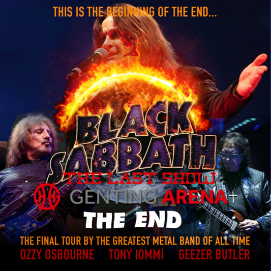 BLACK SABATH 2017 EUROPEAN TOUR FINAL DAY FEBRUARY 4 BIRMINGHAM ( CD )