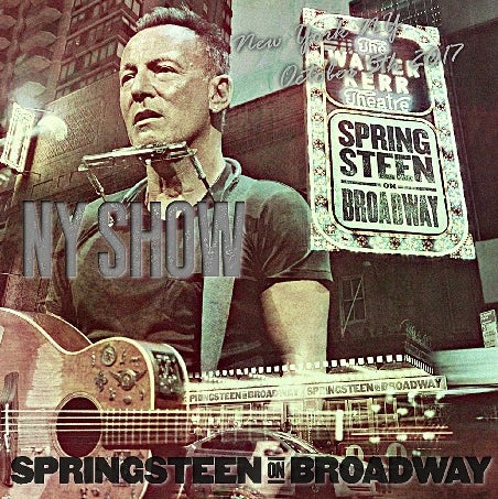 BRUCE SPRING STEEN 2017 SOLO TOUR OCTOBER 5 NEW YORK ( CD )