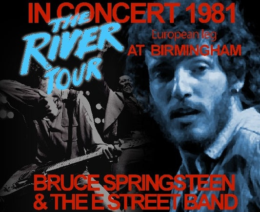 BRUCE SPRINGSTEEN 1981 EUROPEAN TOUR JUNE 7 THE RIVER ( CD )