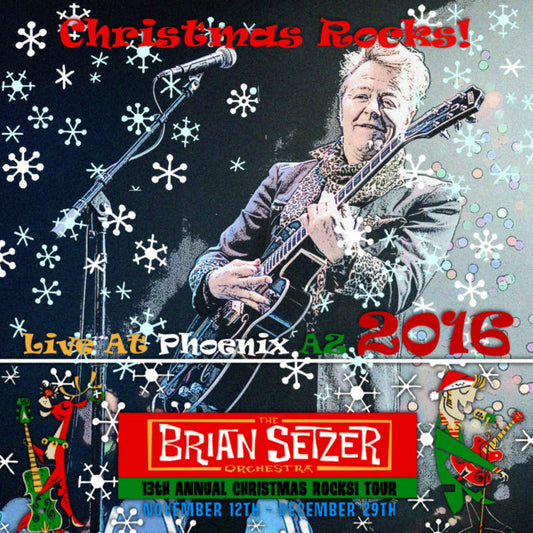 BRIAN SETZER ORCHESTRA 2016 AMERICAN TOUR DECEMBER 15 ARIZONA H_SBD ( CD )