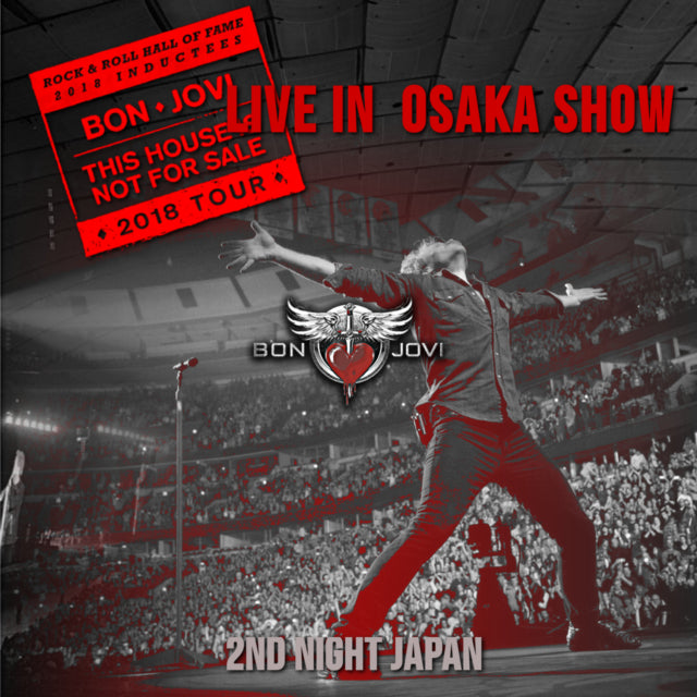 BONJOVI 2018 JAPANESE PERFORMANCE LAST DAY NOVEMBER 27 OSAKA ( CD )