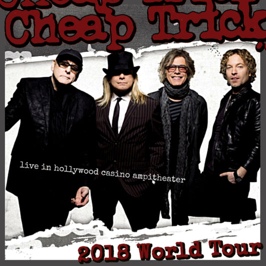 CHEAP TRICK 2018 AMERICAN TOUR MAY 26 MARY LAND HEIGHTS ( CD )