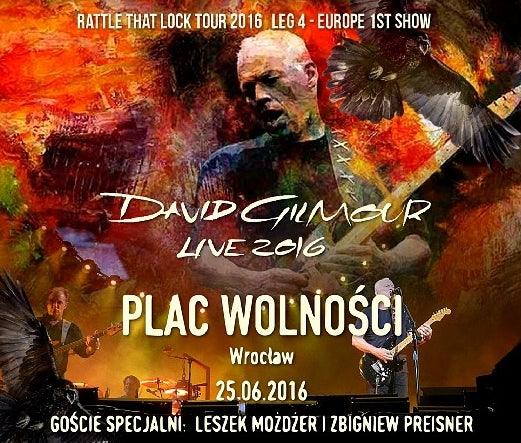 DAVID GILMORE 2016 EUROPEAN TOUR JUNE 25 POLISH SBD ( CD )