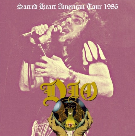 DIO 1986 AMERICAN TOUR JULY 3 WINSCON SACRED HEART ( CD )