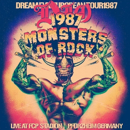 DIO 1987 EUROPEAN TOUR AUGUST 30 MONSTERS OF ROCK GERMANY DREAM EVIL 87 ( CD )