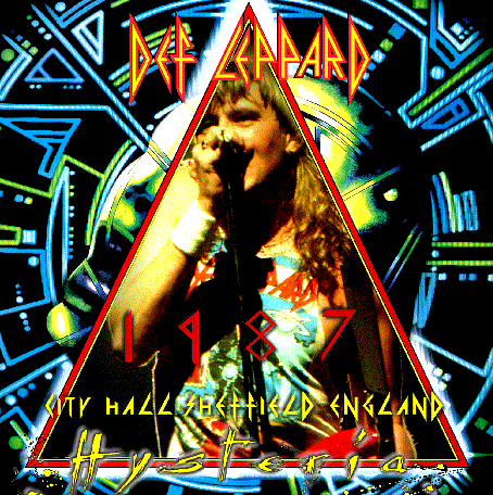 DEF LEPPARD 87 YEARS EUROPEAN TOUR HYSTERIA AUGUST 31 SHEFFIELD ( CD )