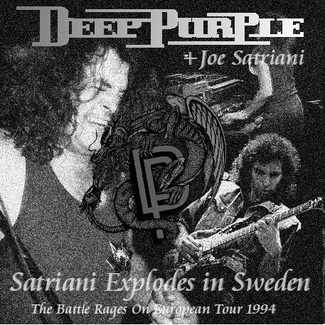 DEEP PURPLE WJOE SATRIANI 1994 EUROPEAN TOUR JUNE 10 SWEDEN ( CD )