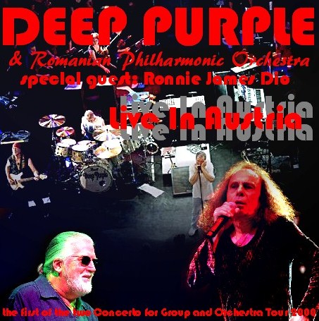 DEEP PURPLE 2000 EUROPEAN TOUR OCTOBER 27 AUSTRIA GEST: RONNIE JAMES DIO ( CD )