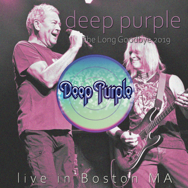 DEEP PURPLE 2019 USA TOUR OCTOBER 5 BOSTON ( CD )