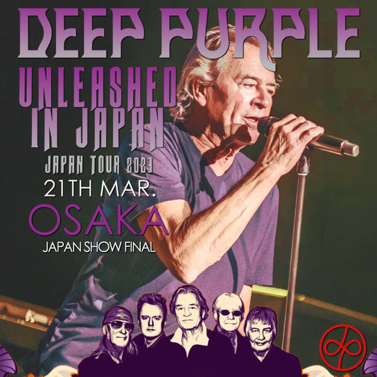 DEEP PURPLE 2023 JAPANESE PERFORMANCE LAST DAY MARCH 21 OSAKA ( CD )