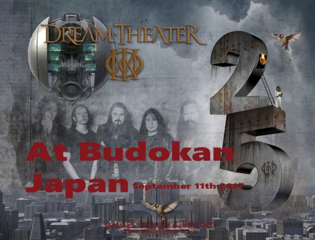 DREAM THEATER 2017 JAPAN PERFORMANCE SEPTEMBER 11 BUDOKAN ( CD )