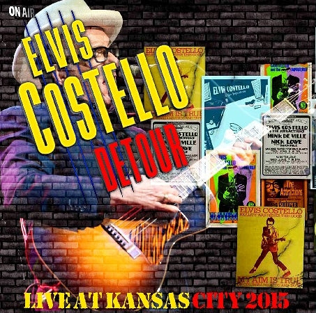 ELVIS COSTELLO 2015 SOLO TOUR MARCH 5 KANSUS CITY ( CD )