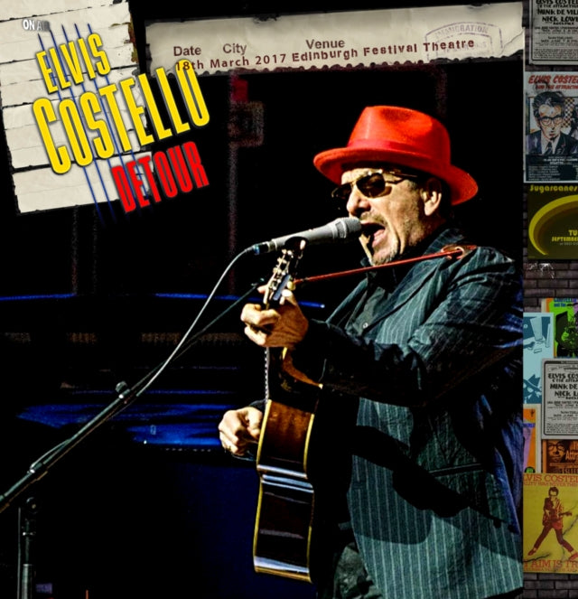 ELVIS COSTELLO MARCH 18, 2017 SCOTLAND ( CD )