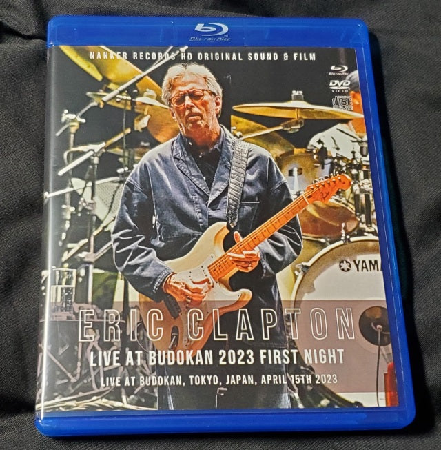 ERIC CLAPTON 2023 JAPAN PERFORMANCE FIRST DAY APRIL 15 TOKYO BLU-RAY & DVD+CD ( ERIC CLAPTON 2023 JAPAN PERFORMANCE FIRST DAY APRIL 15 TOKYO BLU-RAY & DVD+CD )