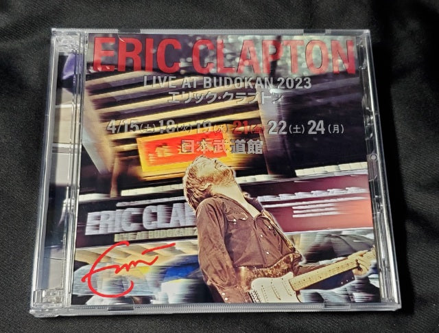 ERIC CLAPTON 2023 JAPAN PERFORMANCE APRIL 21 TOKYO 100TH COMMEMORATIVE ( CD )