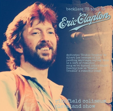 ERIC CLAPTON 1979 WORLD TOUR JUNE 2 CLEVELAND SBD ( CD )