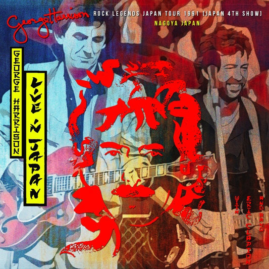 GEORGE HARRISON & ERIC CLAPTON 1991 JAPAN PERFORMANCE DECEMBER 5 NAGOYA ( CD )