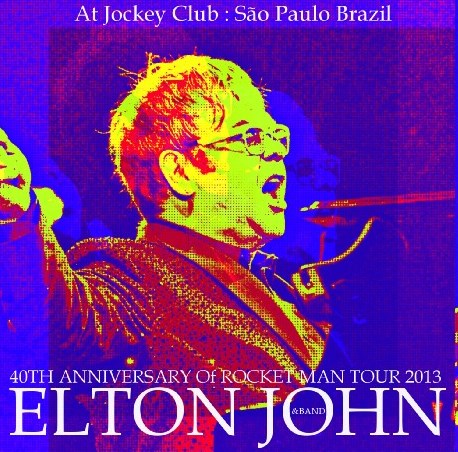 ELTON JOHN 2013 SOUTHERN US TOUR FEBRUARY 27 40TH ANNIVERSARY OF ROCKET MAN ( CD )