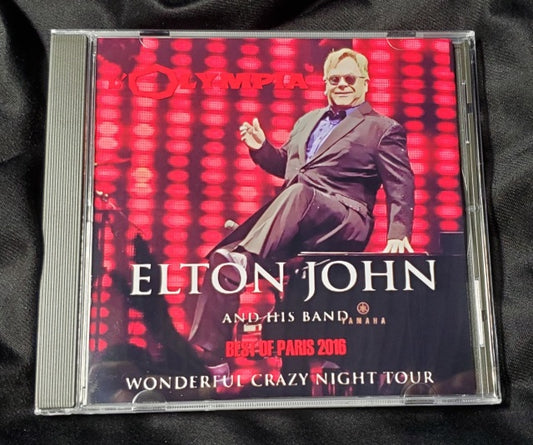 ELTON JOHN 2016 PARIS + GIFT BLU-RAY DODGER STADIUM2022 PROSHOT ( CD )