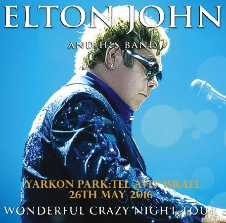 ELTON JOHN MARCH 26, 2016 ISRAEL SBD ( CD )