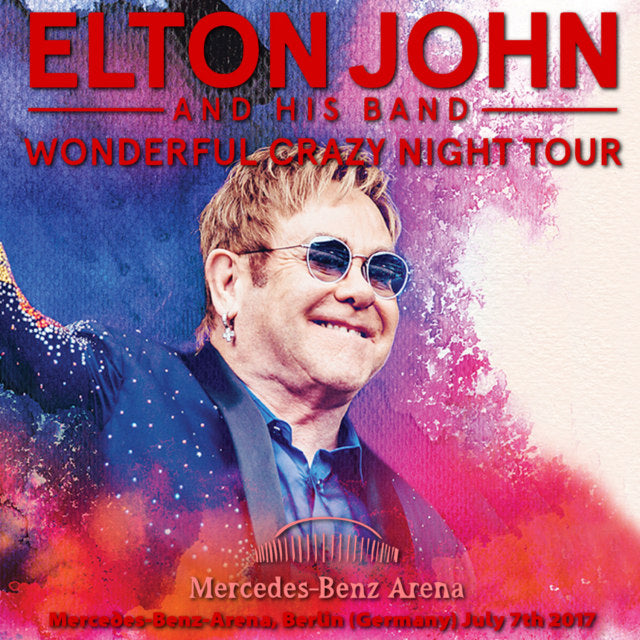 ELTON JOHN 2017 EUROPEAN TOUR JULY 7 GERMANY BERLIN ( CD )