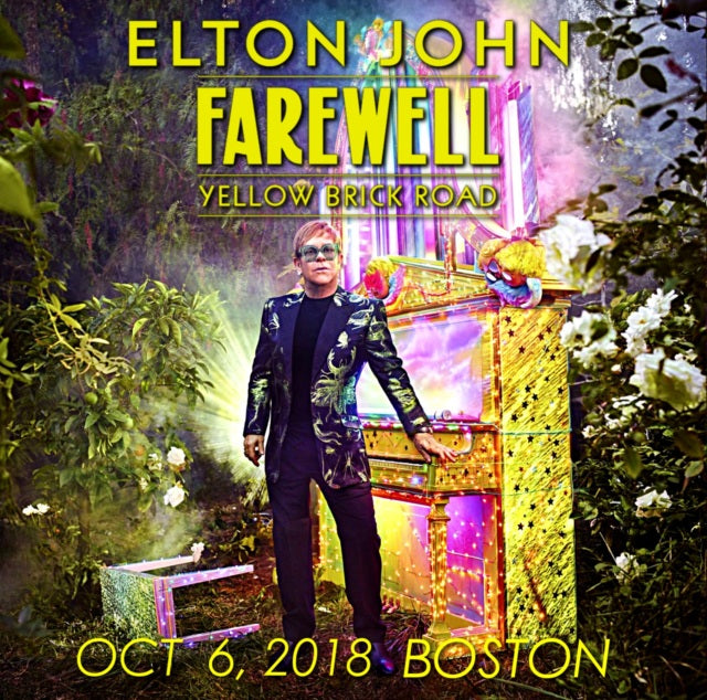 ELTON JOHN 2018 AMERICAN TOUR OCTOBER 6 BOSTON FINAL ( CD )