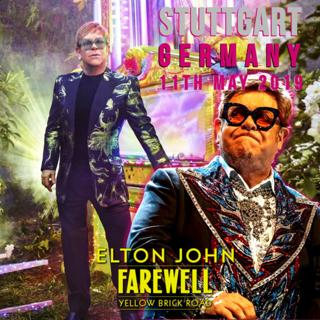 ELTON JOHN 2019 EUROPEAN TOUR MAY 11 STUTTGART FINAL ( CD )