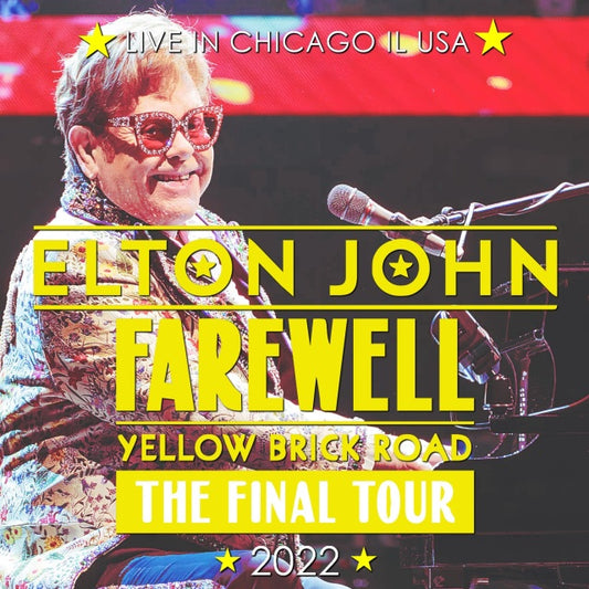 ELTON JOHN 2022 US TOUR FEBRUARY 5 CHICAGO ( CD )