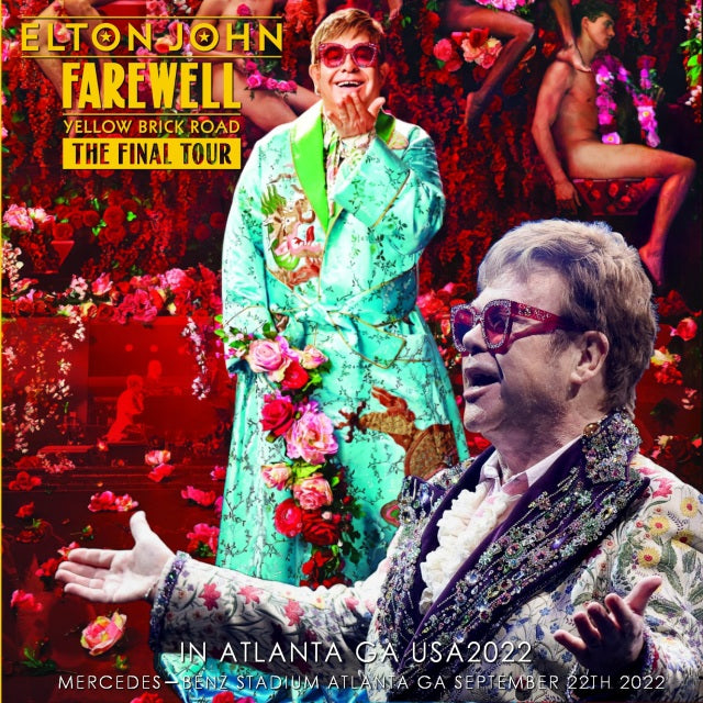 ELTON JOHN 2022 US TOUR SEPTEMBER 22 ATLANTA ( CD )