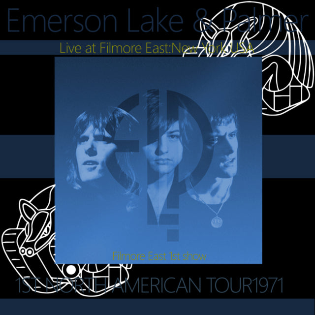 EMERSON LAKE & PALMER 71 YEARS YO AMERICAN TOUR APRIL 30 NEW YORK TARKUS ( CD )