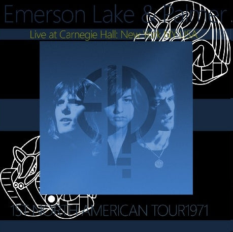 EMERSON LAKE & PALMER 71 YEARS AMERICAN TOUR MAY 26 NEW YORK TARKUS ( CD )