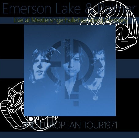 EMERSON LAKE & PALMER 71, EUROPEAN TOUR JUNE 11, GERMANY TARKUS ( CD )