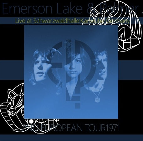 EMERSON LAKE & PALMER 71, EUROPEAN TOUR JUNE 17 CARLS ROUE TARKUS ( CD )