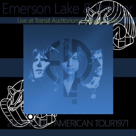 EMERSON LAKE & PALMER 71 YEARS AMERICAN TOUR AUGUST 21 CHICAGO TARKUS ( CD )