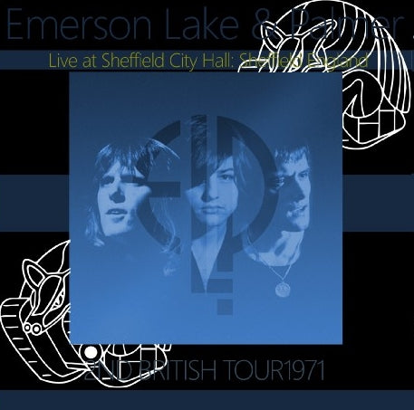 EMERSON LAKE & PALMER 71 BRITISH TOUR DECEMBER 9 SHEFFIELD TARKUS ( CD )