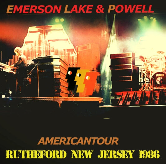 EMARSON LAKE & POWELL 1986 AMERICAN TOUR SEPTEMBER 13 NEW JERSEY ( CD )