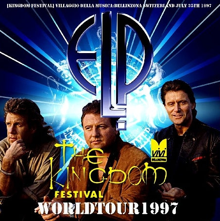 EMERSON LAKE & PALMER 1997 EUROPEAN TOUR THE LAST DAY SWITZERLAND ( CD )