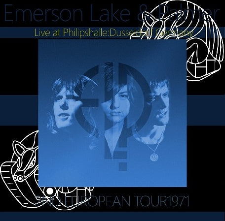 EMERSON LAKE & PALMER 71, EUROPEAN TOUR JUNE 13 DUSSELDORF TARKUS ( CD )