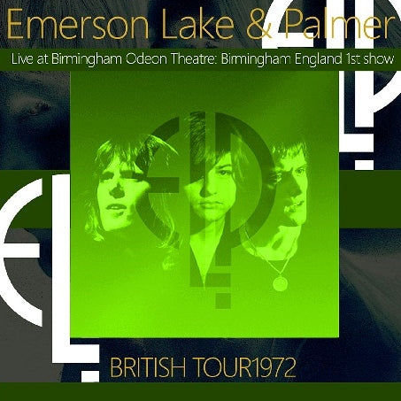 EMERSON LAKE & PALMER 1972 EUROPEAN TOUR NOVEMBER 24 BIRMINGHAM 1STSHOWTRILOGY ( CD )