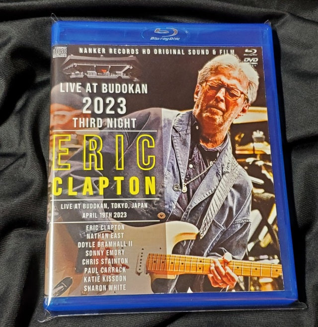 ERIC CLAPTON 2023 JAPAN PERFORMANCE APRIL 19 TOKYO BLU-RAY & DVD+CD ( ERIC CLAPTON 2023 JAPAN PERFORMANCE APRIL 19 TOKYO BLU-RAY & DVD+CD )