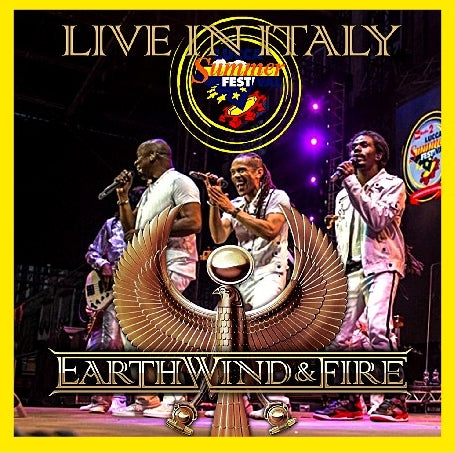 EARTH, WIND & FIRE 2016 EUROPEAN TOUR JULY 12 ITALY ( CD )