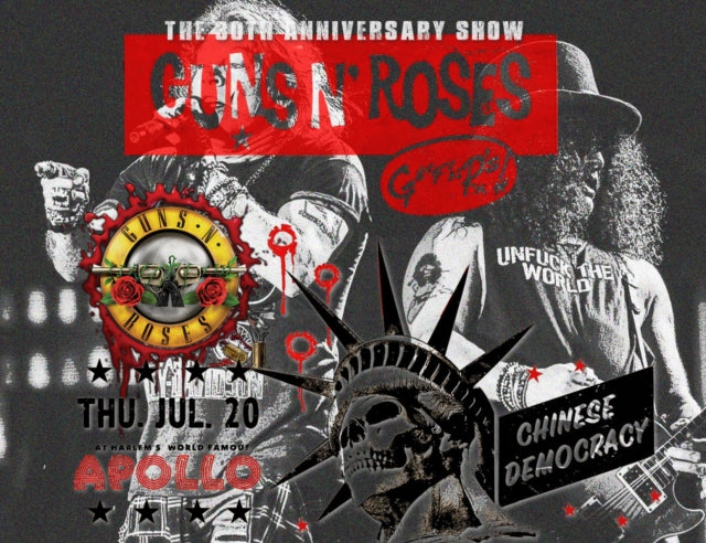 GUNS AND ROSES 2017 AMERICAN TOUR JULY 20 NEW YORK SBD COMPLETE ( CD )