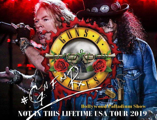 GUNS AND ROSES 2019 USA TOUR FIRST DAY SEPTEMBER 21ST HOLLYWOOD ( CD )