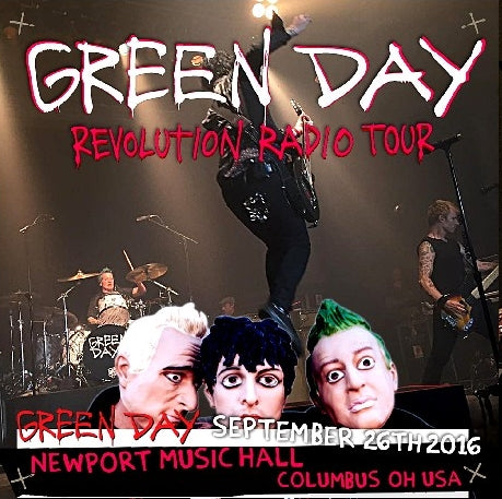 GREEN DI 2016 AMERICAN TOUR SEPTEMBER 26 COLUMBUS REVOLUTION RADIO WORLD ( CD )