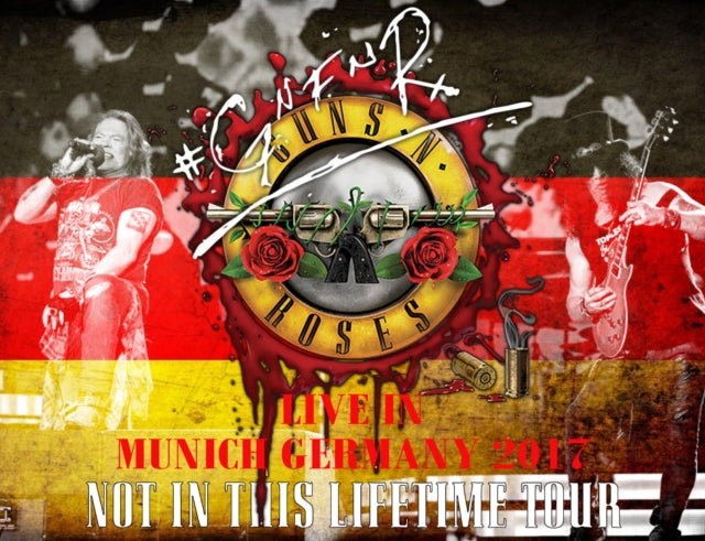 GUNS AND ROSES 2017 EUROPEAN TOUR JUNE 13 MUNICH ( CD )