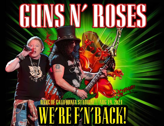 GUNS AND ROSES 2021 US TOUR AUGUST 19 LOS ANGELES ( CD )