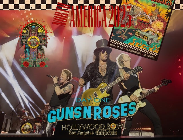 GUNS AND ROSES NOVEMBER 1, 2023 HOLLYWOOD BALL+BONUS ( CD )