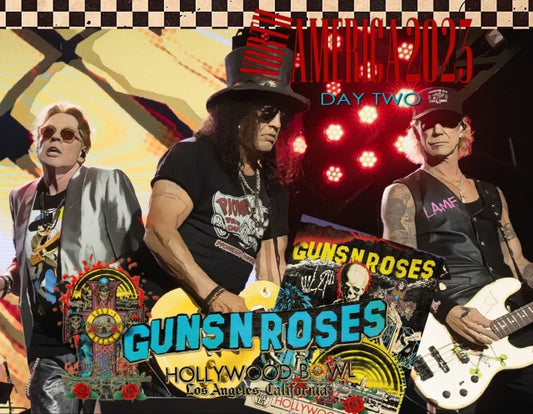 GUNS AND ROSES NOVEMBER 2, 2023 HOLLYWOOD BALL+BONUS ( CD )