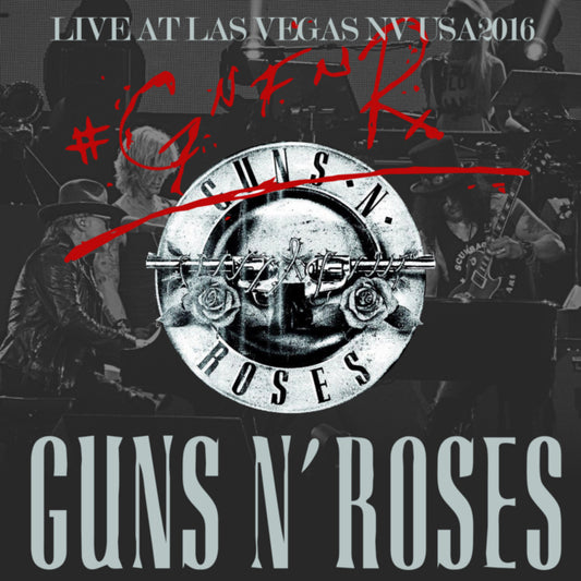 GUNS AND ROSES 2016 AMERICAN TOUR APRIL 8 LAS VEGAS ( CD )