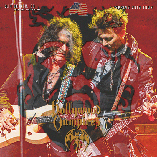 HOLLYWOOD VAMPIRE'S 2019 AMERICAN TOUR MAY 14 DENVER ( CD )